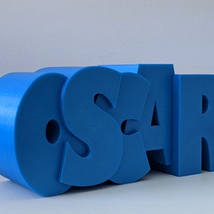 3D-geprinte gepersonaliseerde spaarpot, aangepaste naam spaarpot perfect voor kerstcadeau