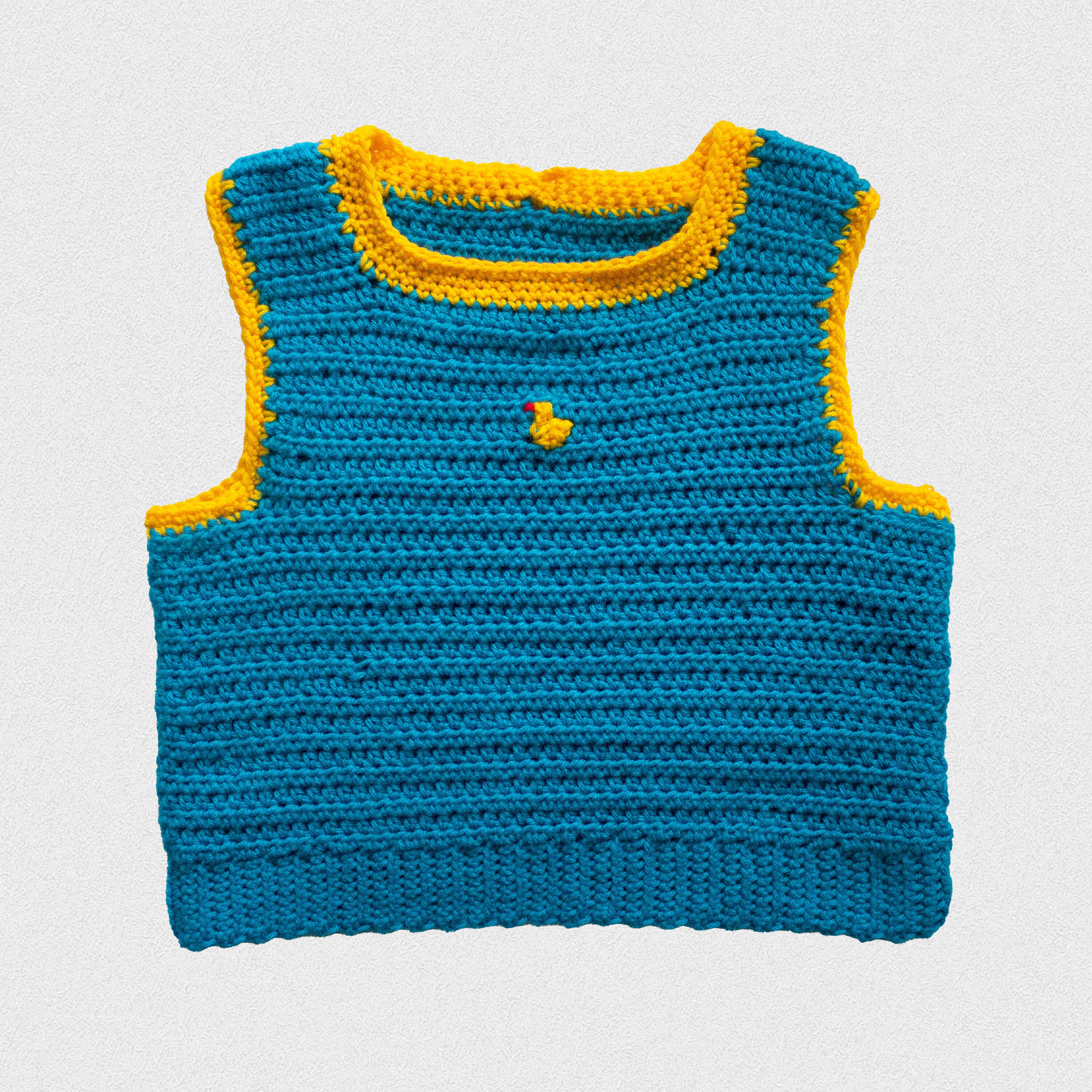 Duck Sweater Vest - Etsy