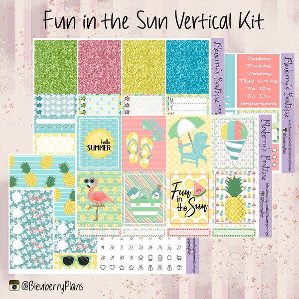 Fun in the Sun Collection, Standard Vertical, Journal Kit