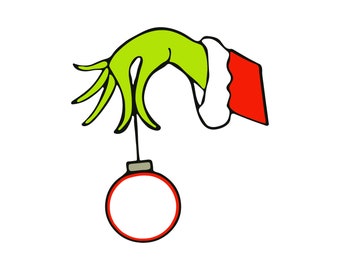 Download Grinch hand svg | Etsy