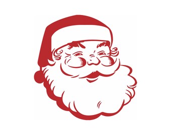Download Retro santa | Etsy