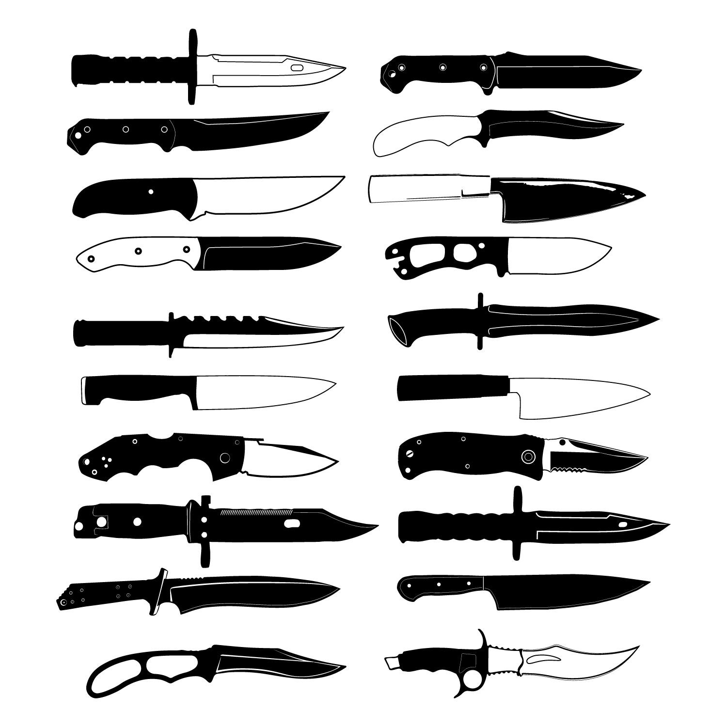 Download Knife SVG Bundle Knife SVG Knife Clipart Knife Cut Files ...