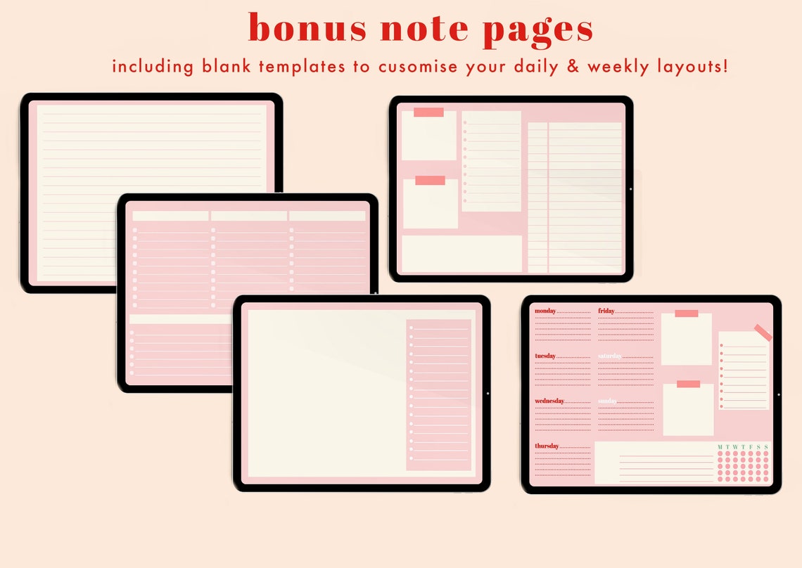 20222023 Goodnotes Midyear Planner Goodnotes Planner Etsy UK