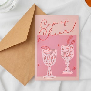 Printable DIY Christmas Card Card Instant Download Holiday Card Pink ...