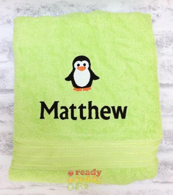 Personalised swimming towel online