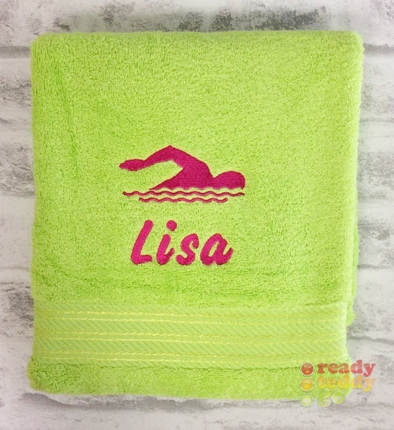 Personalised swimming towel deals