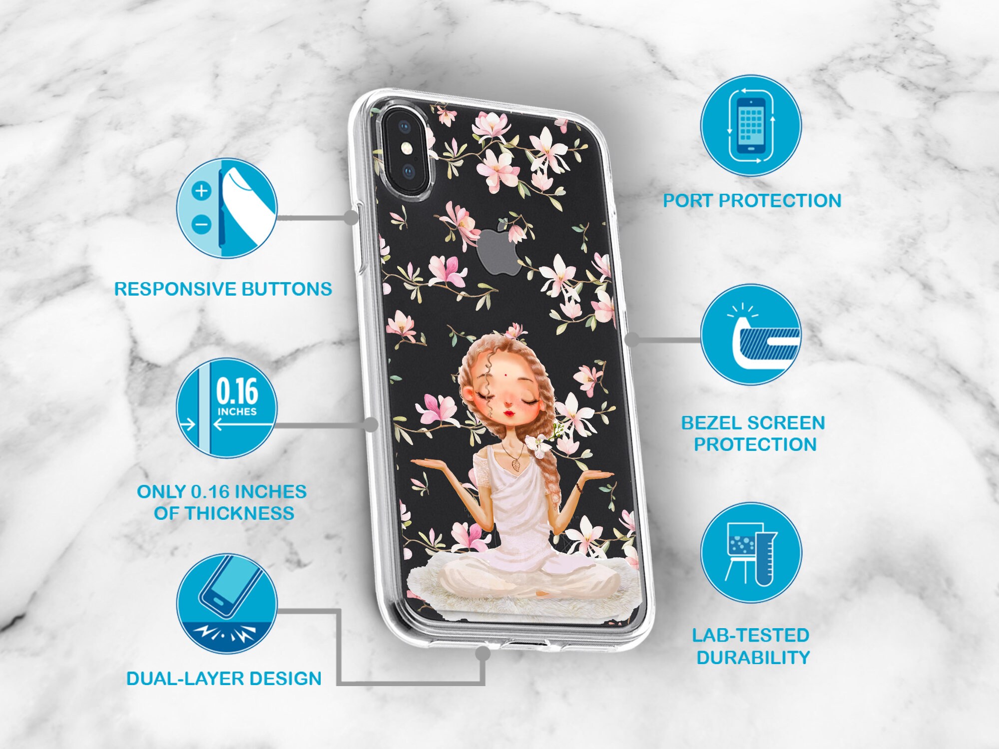 IPhone 12 Case iPhone SE 2020 Case Cute Girl iPhone 11 Case Etsy