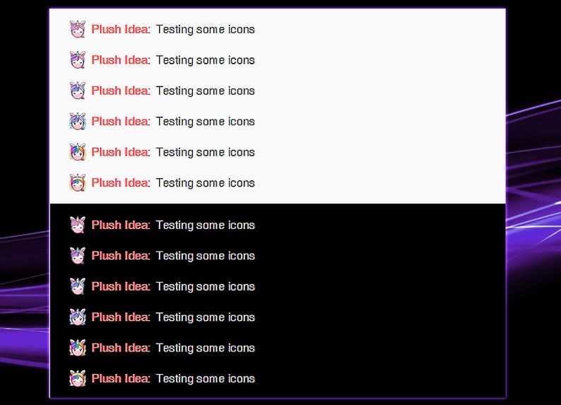 Unicorns 6 Twitch SubCheer BadgesBit Badges