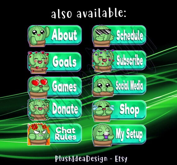 Ser Kaktus Angry, Rage, Cool, Sonnenbrille, Lul, LOL - 3 Twitch Sub  Emotes Pack - Pflanzen thema - Ser Kaktus - Etsy sterreich