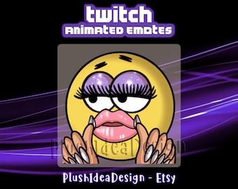 Animated + Static Periodt Meme Emote - Twitch Animated Sub Emote - Periodt Meme