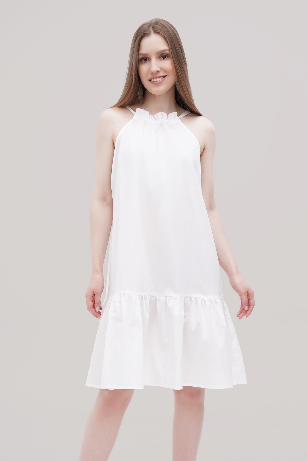 white satin corset dress MIDI IN – AIIZIE Shoe US Size:12 Mermaid & Trumpet Boho Modest Wedding Dresses
