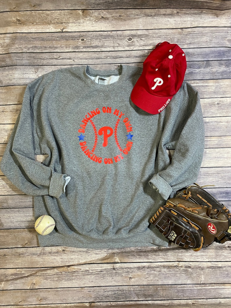 Phillies Crewneck Sweatshirtdancing on My Ownpost Etsy