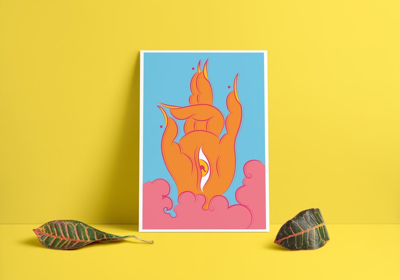 Limited Edition Sa Ta Na Ma Mudra Hand Spiritual Art Print Etsy UK