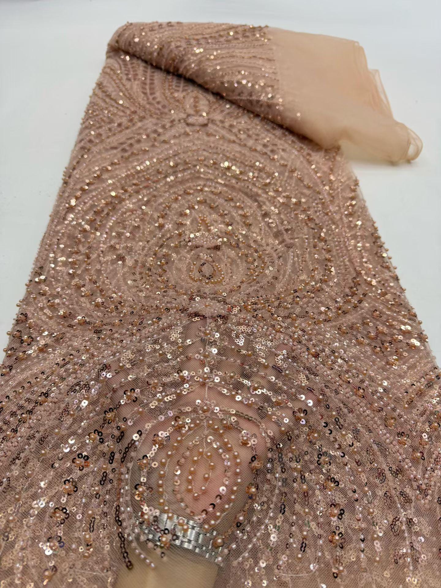Nigerian Wedding Dress Rose Gold - Etsy