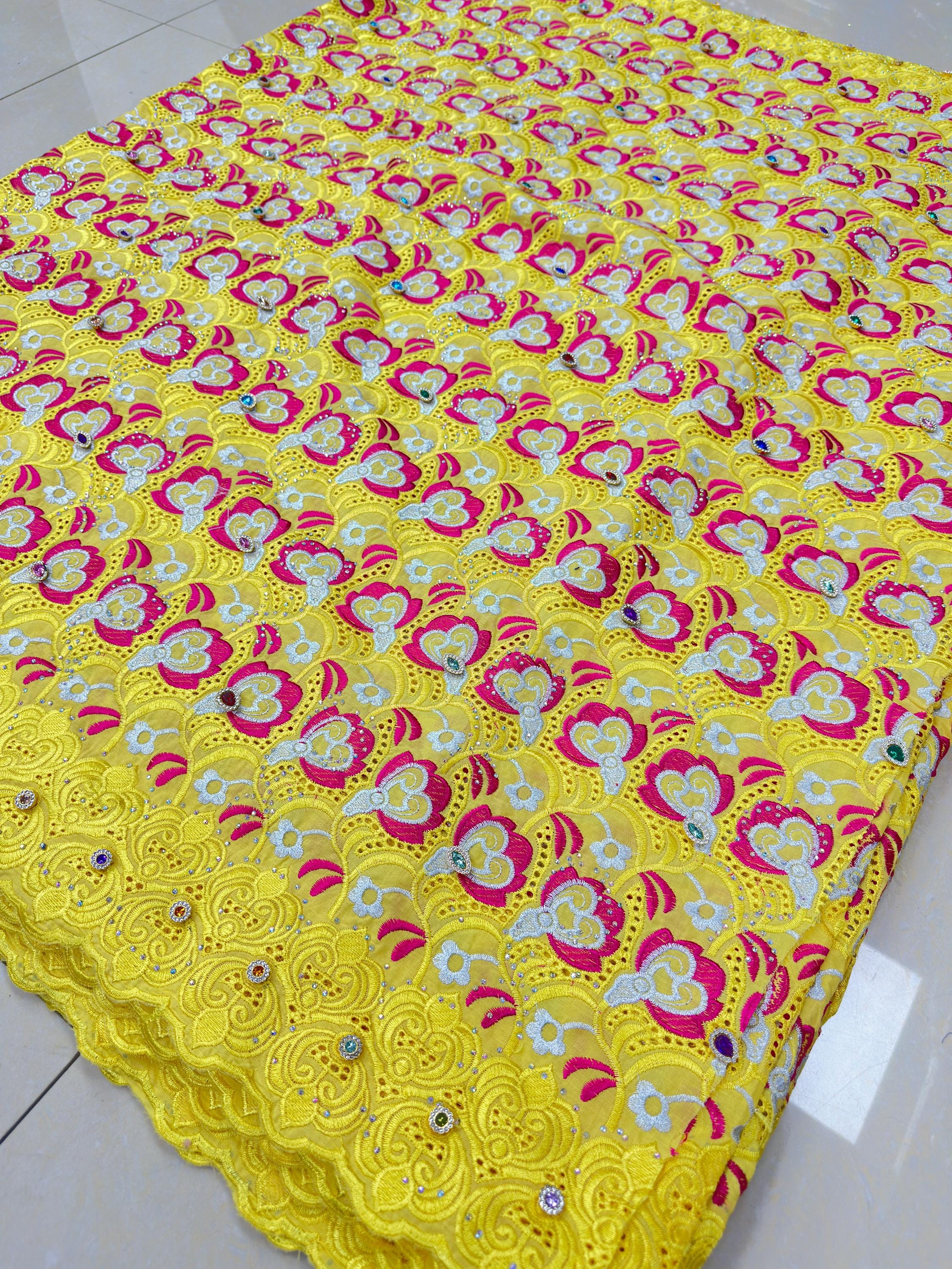 Tela de encaje de algodón africano nigeriano de 5 yardas, tela de gasa suiza  bordada, encaje bordado para mujer, fiesta, verde, negro y verde, nueva -  Etsy México, image size:2250x3000