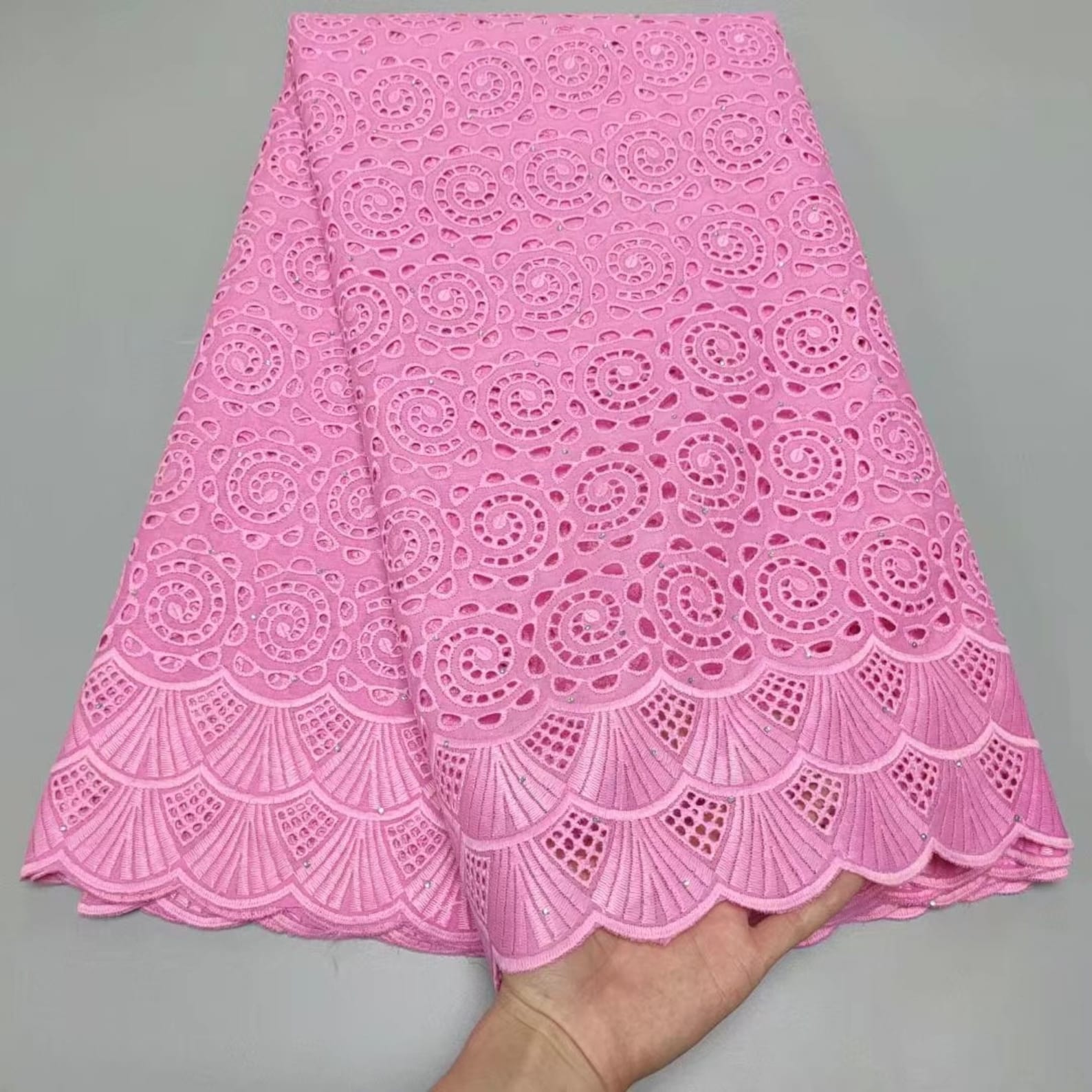 Dry Lace High Quality African Lace Fabric Cotton 5 Yards Etsy