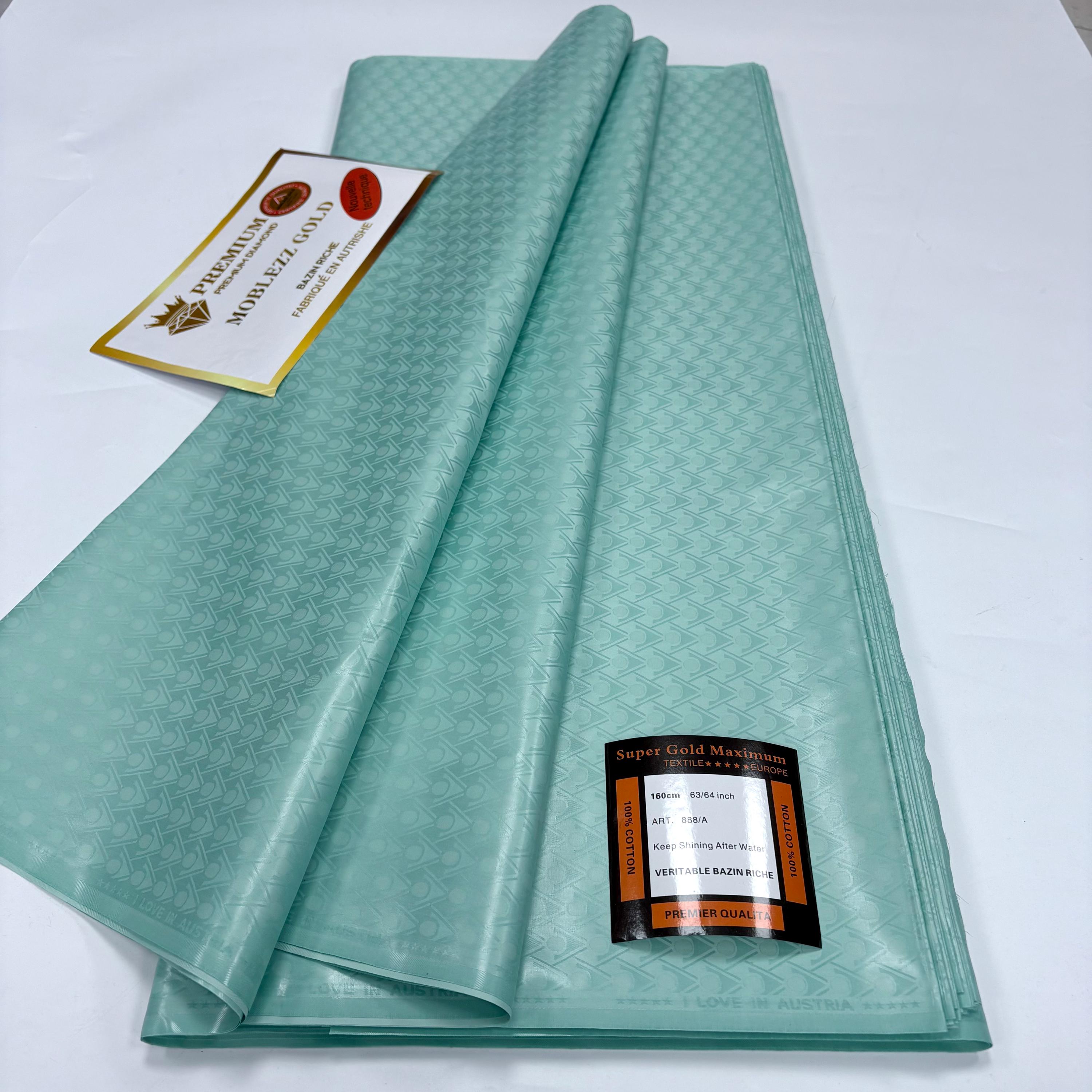 Bazin Fabric Tissu Sewing Crafts Fabric High Quality Cotton Bridal ...
