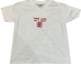 Three lions on a shirt baby tee