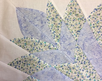 Cleopatra's Fan 12" (Finished) Quilt Block Pattern - Machine Pieced