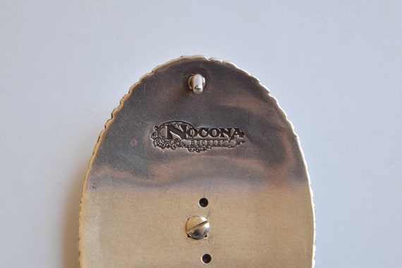 Women Nocona Horse Belt Buckle/ Ladies Oval Belt … - image 6
