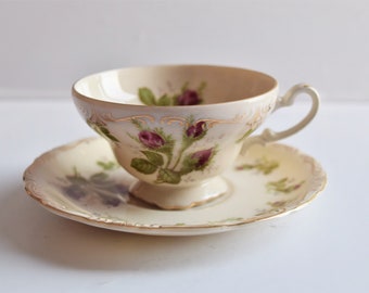 Norcrest China Cup and Saucer Set/ China Made in Japan