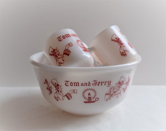 Hazel atlas tom best sale and jerry punch bowl