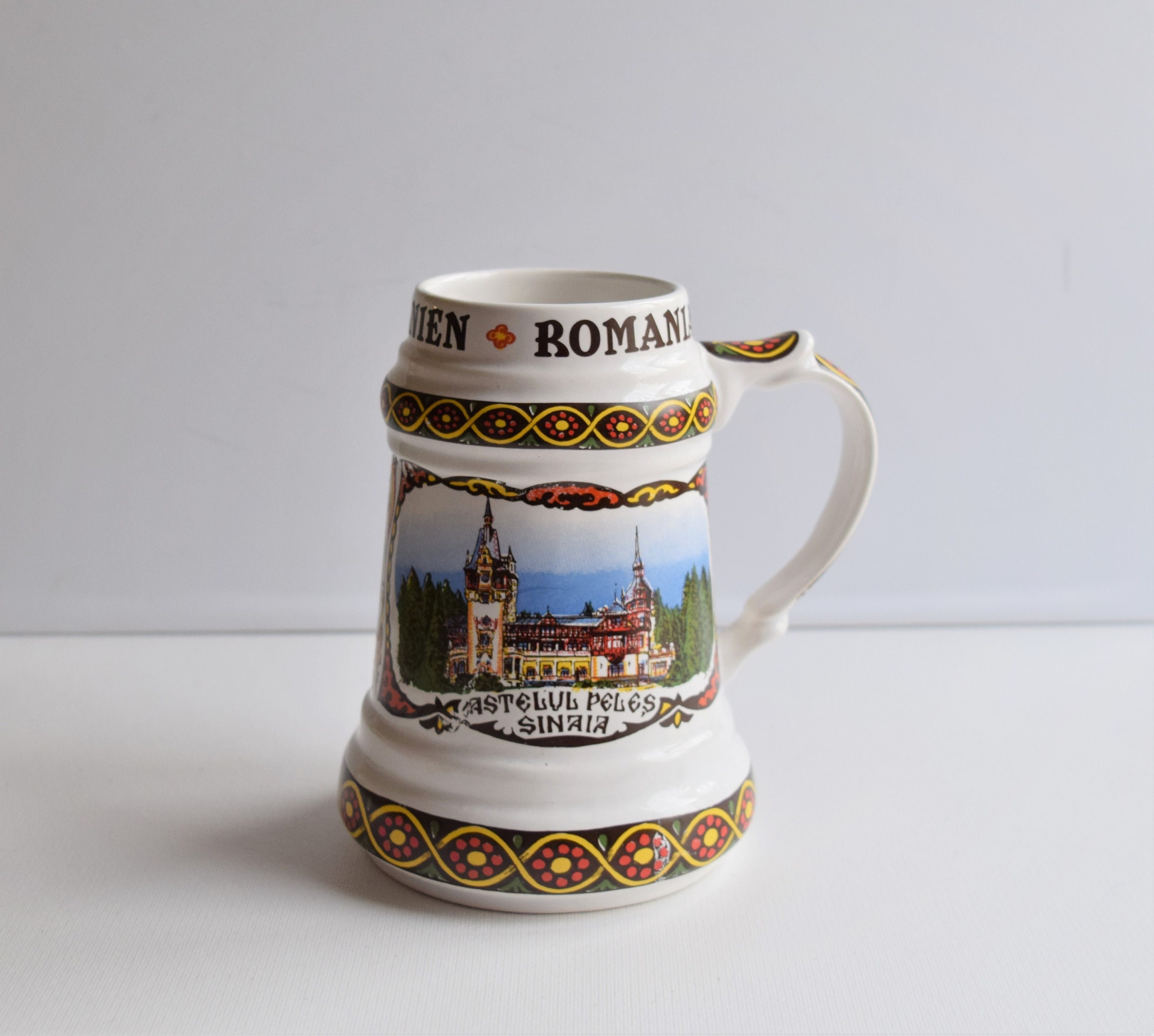 Romania Beer Stein Tankard Mug European