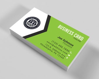 Business Card Template - Lyme