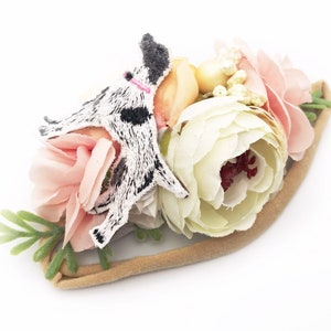 GSP baby headband, GSP baby gift, GSP accessories, Shorthair mom, Shorthair gift, German Shorthair mom