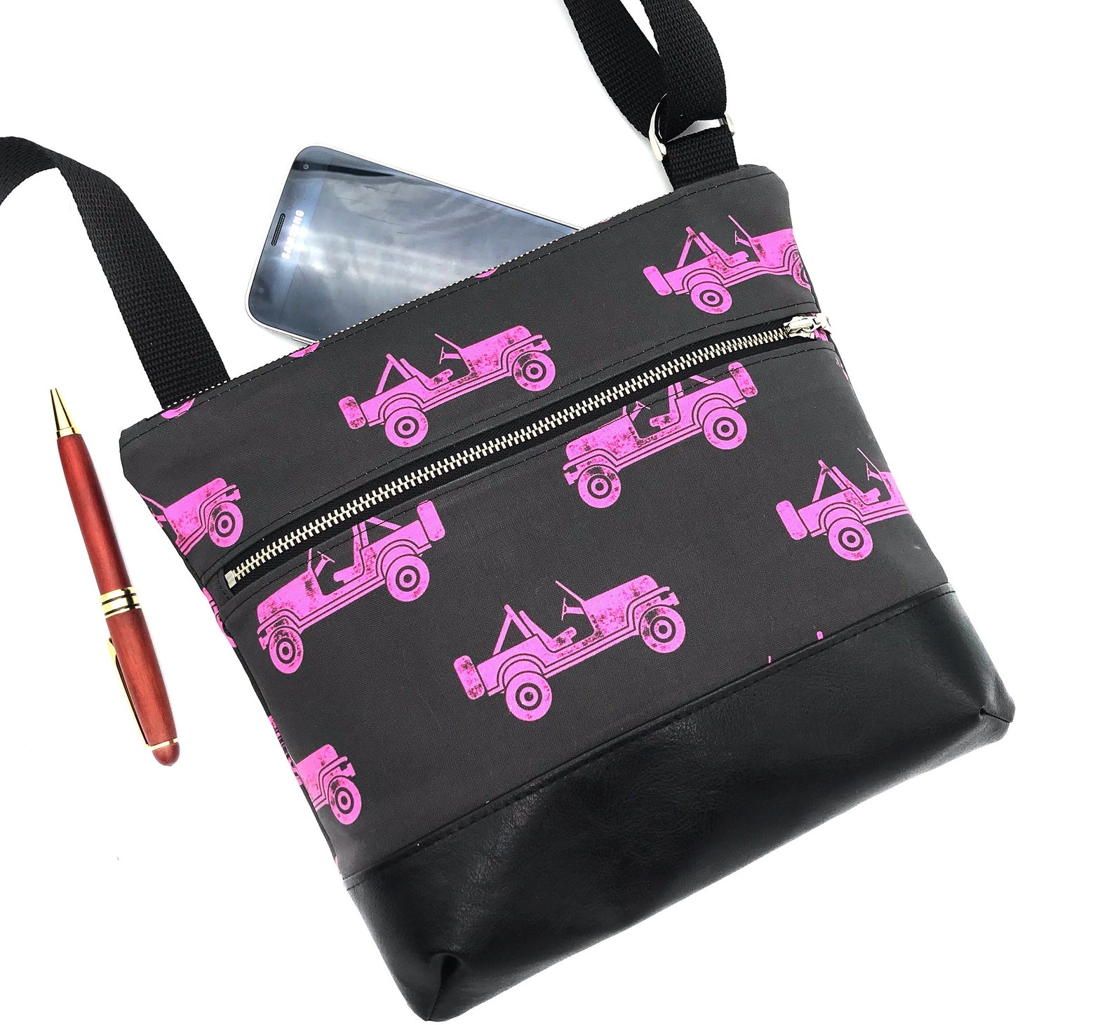 Pink Jeep Purse Pink Jeep Wrangler Tuscadero Jeep Purse Etsy
