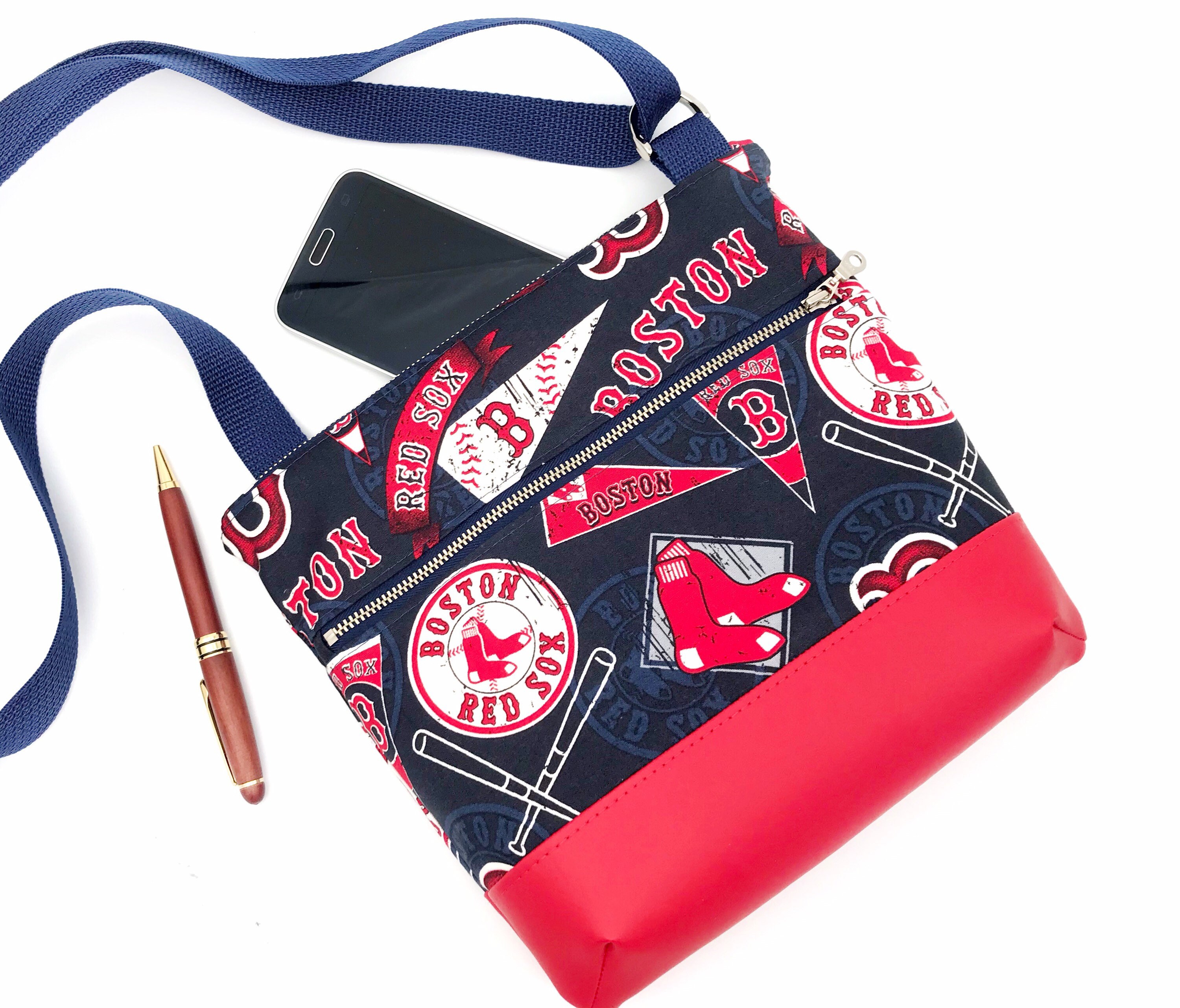 Boston Red Sox purse Red Sox crossbody Boston hipster bag Etsy