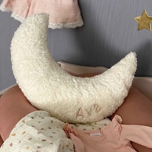 Almohada de peluche personalizada | Peluche de algodón | almohada luna
