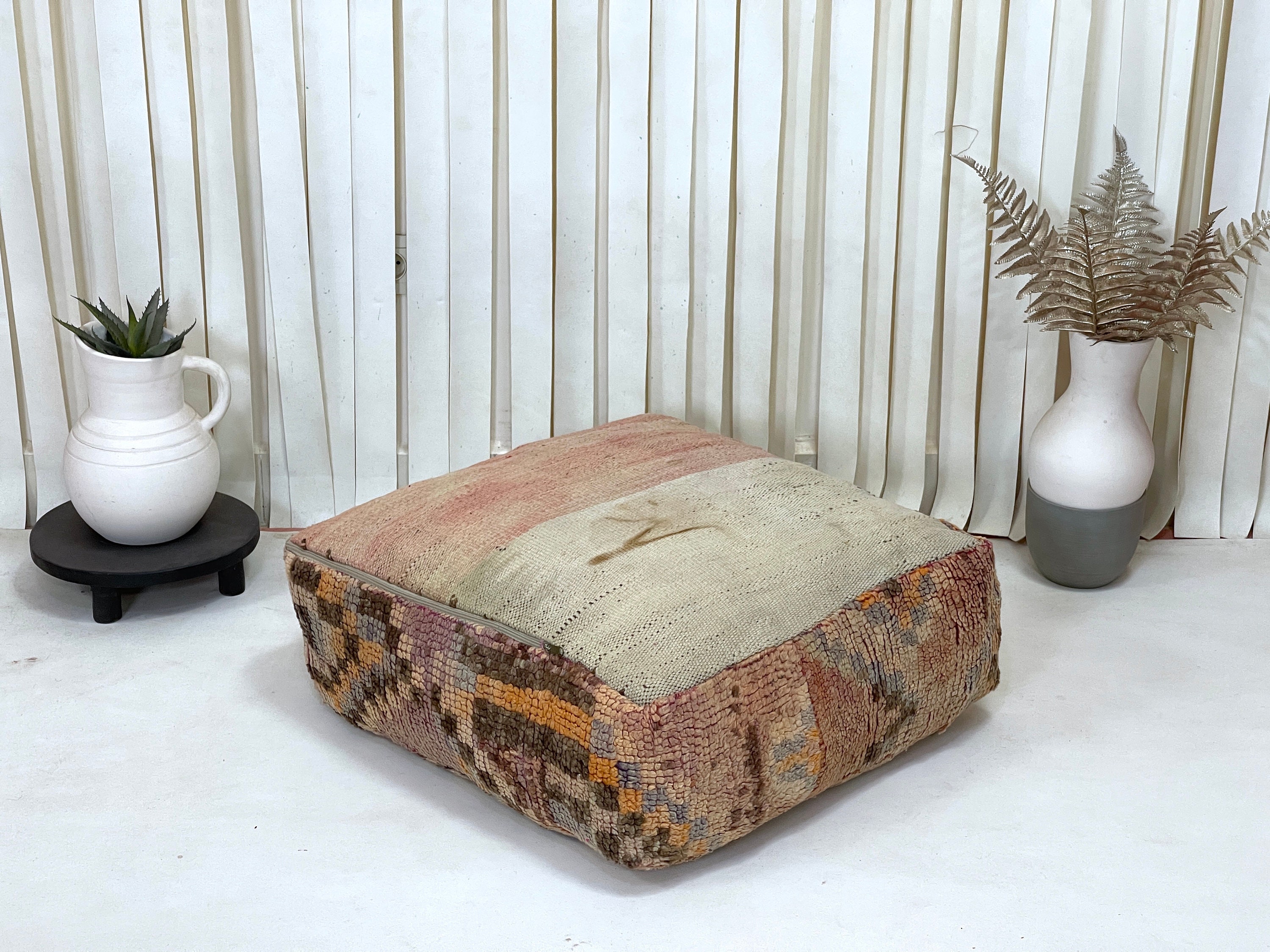 Floor Cushion Cover Berber Moroccan Floor Cushion Handwoven Woolen Pillowcase Fabulous Moroccan Pouf Square Moroccan Floor Cushion Etsy Canada