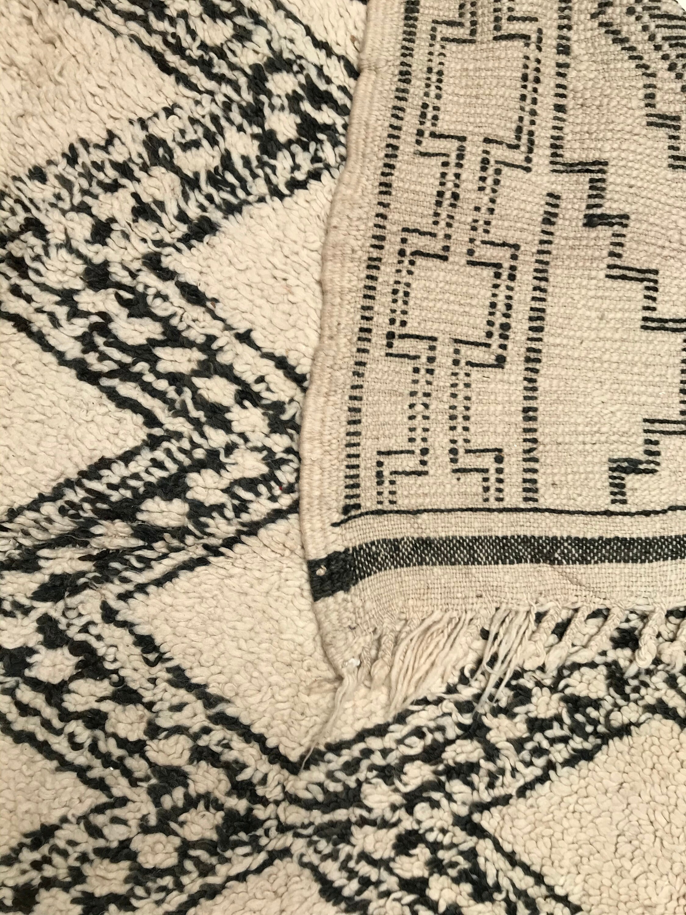 Moroccan rugs 6x8 Beni Ourain Rug Berber carpet vintage Etsy