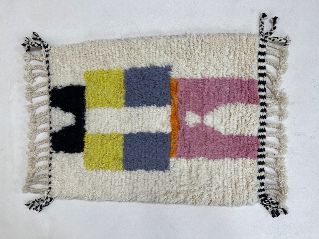 Atlas Mountains Rug Small Moroccan Wool Rug: Atlas Mountains Decor (2x3ft) - Etsy