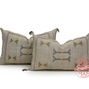 Almohadas grises seda 13x20, funda de almohada marroquí, almohadas decorativas, funda de almohada lumbar, almohada de meditación, almohada lumbar azul marino, almohadas únicas