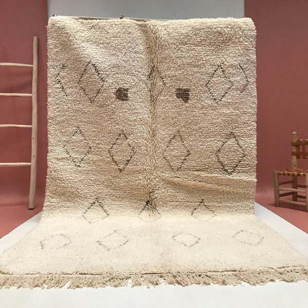 Beni Ourain Style Rug Etsy
