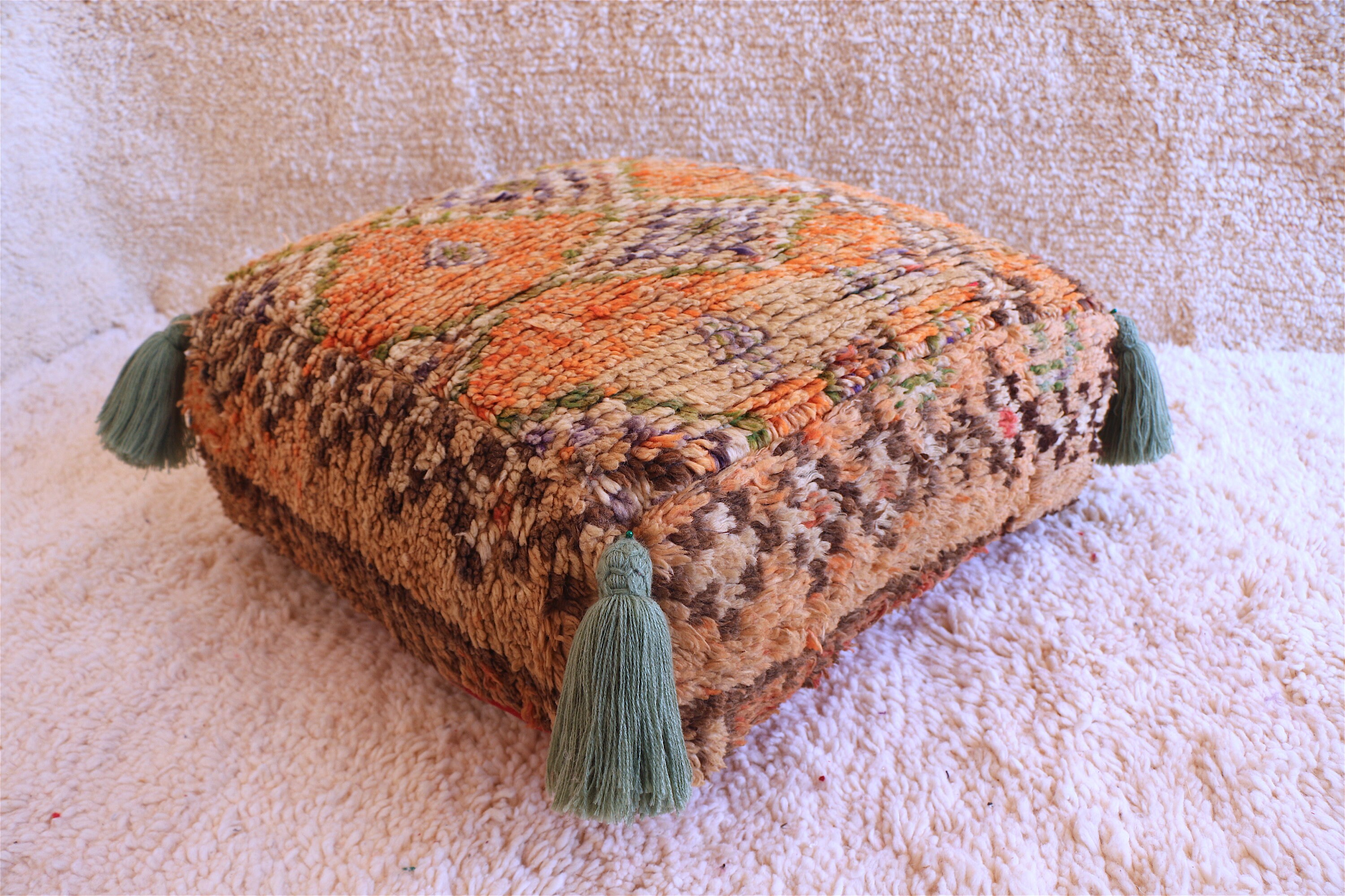 Elegantes quadratisches Bodenkissen fabelhafte marokkanische | Etsy