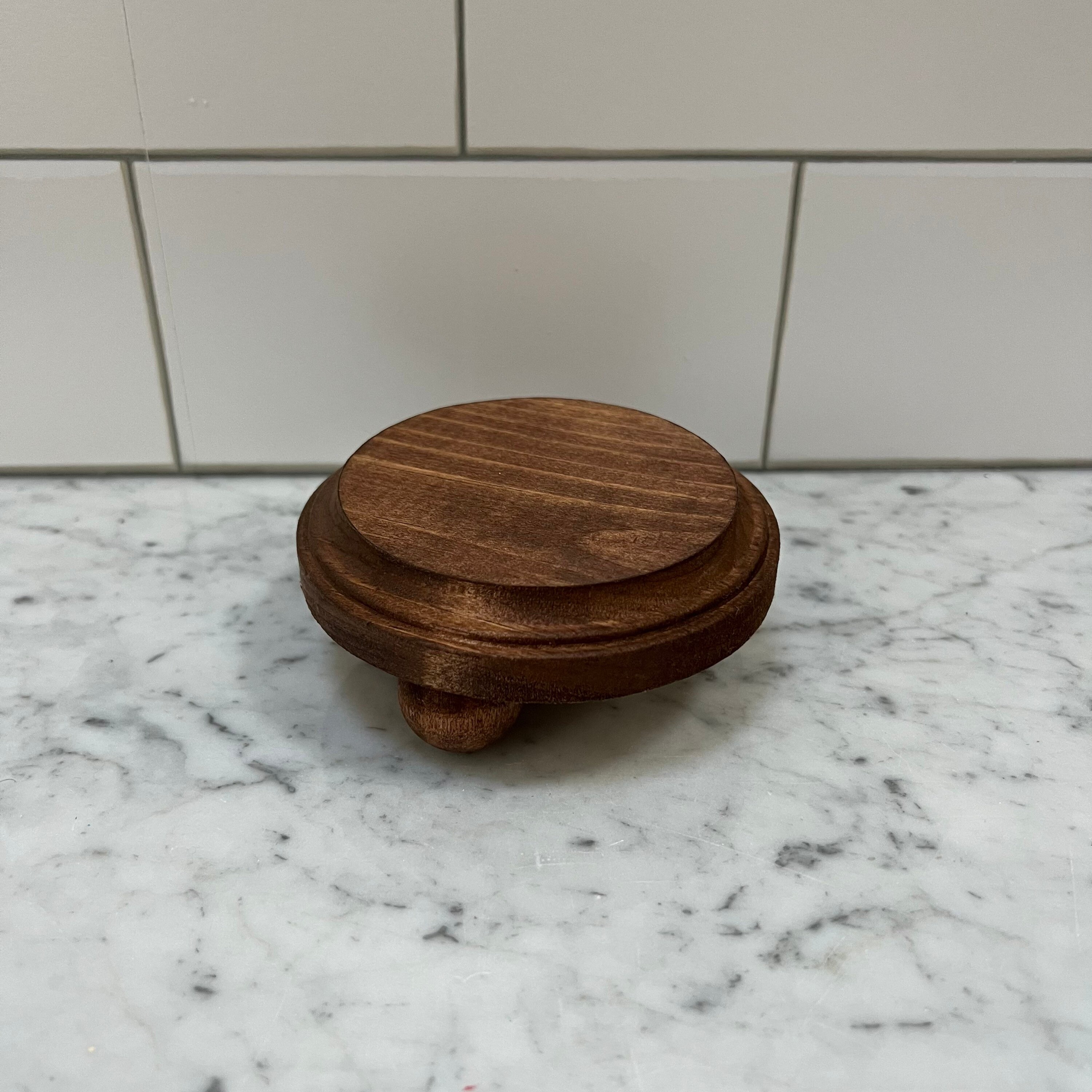 Mini Wood Round Riser, Mug Riser, Riser for Tier Tray, Farmhouse Decor ...