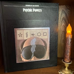 Psychic Powers, Mysteries of the Unknown by Time Life Books, vintage book