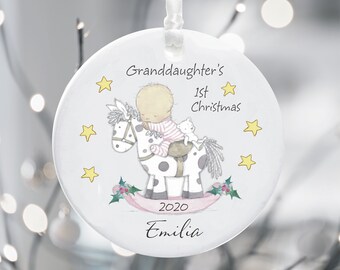 granddaughter's 1st christmas ornament