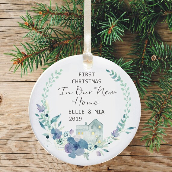 personalised first christmas decorations