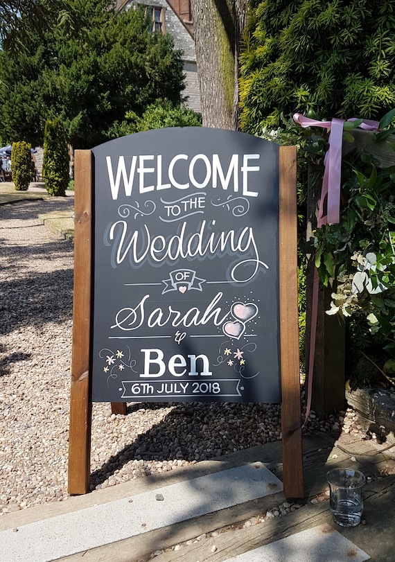 Wedding Chalkboards Etsy