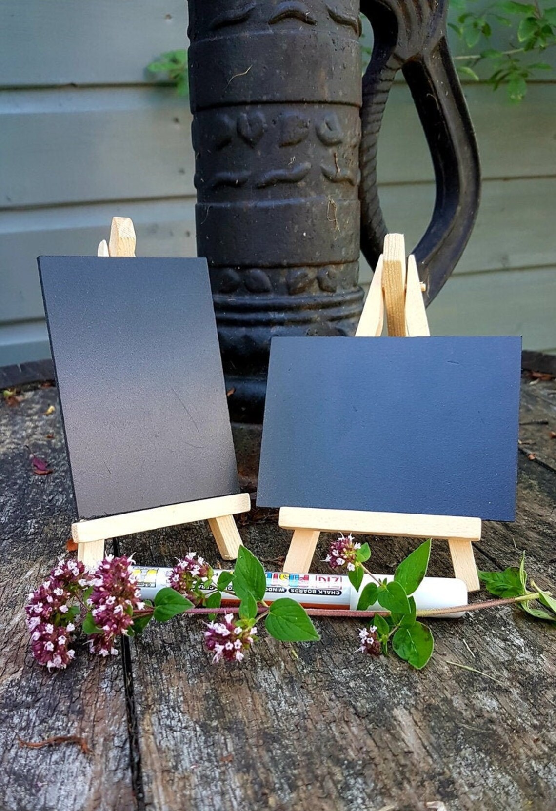 Mini Easels and Chalkboard Etsy