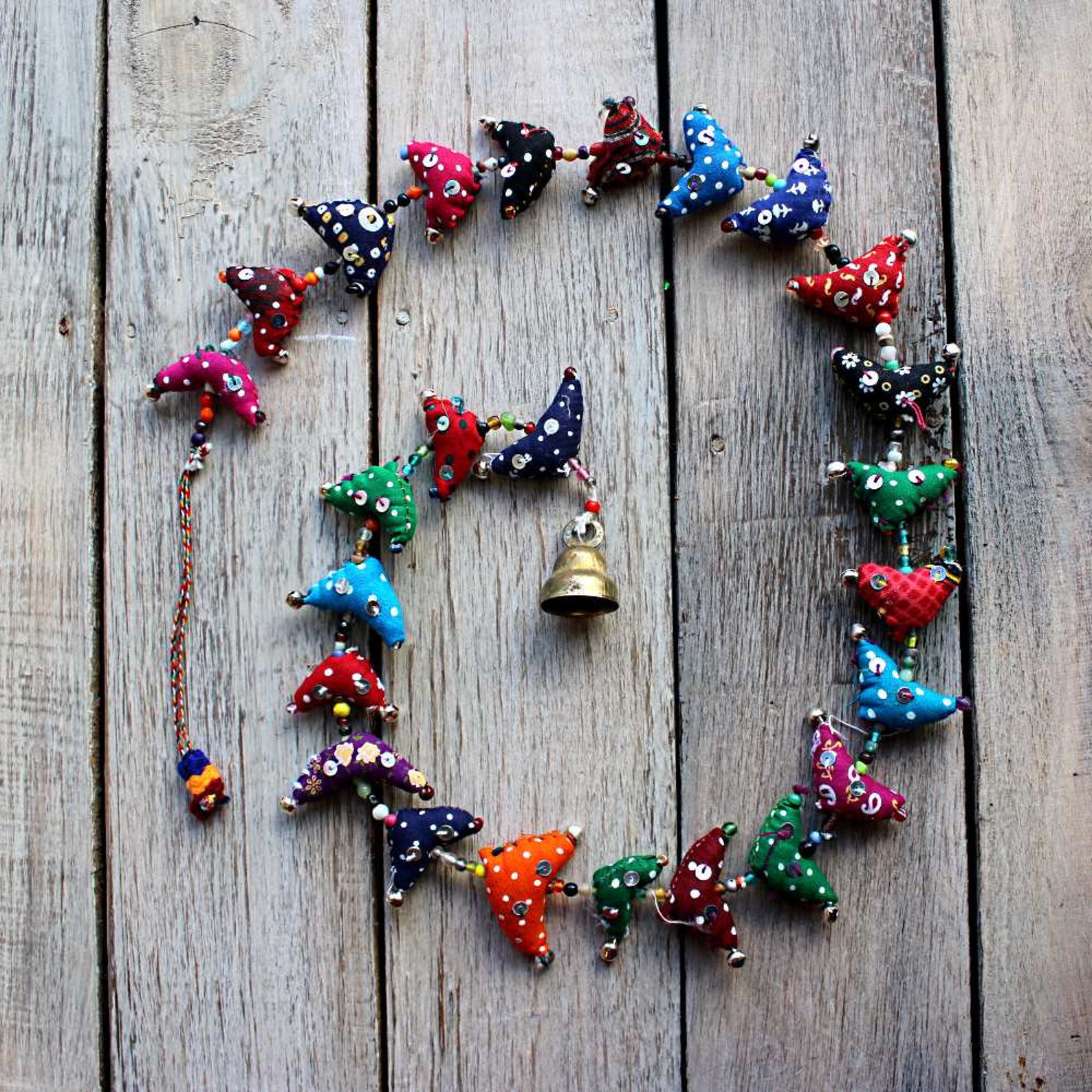 Birds Traditional Indian Hanging Decoration Etsy