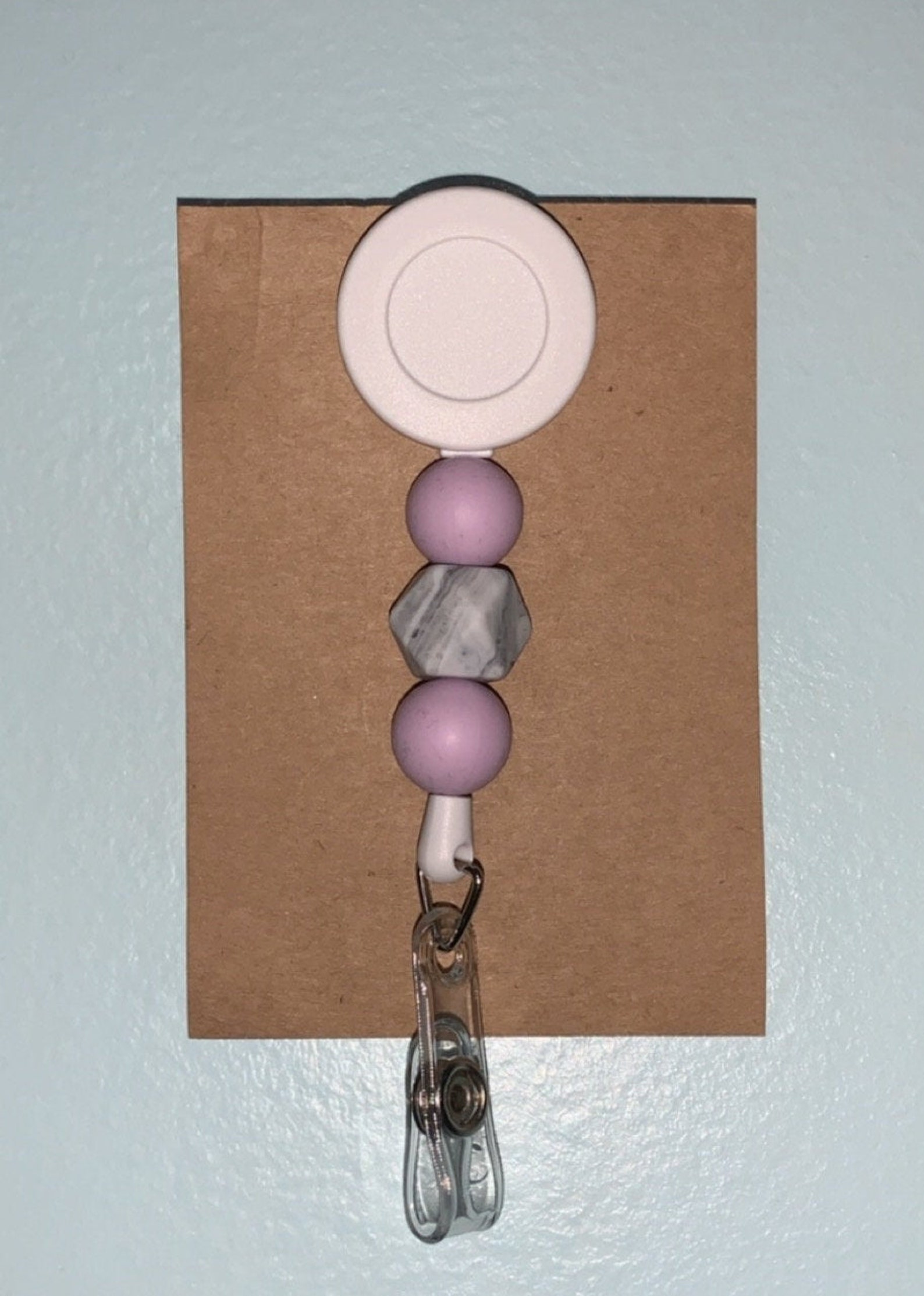 Silicone Bead Badge Reels Etsy