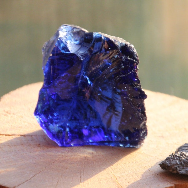 108 gr cobalt blue Andara glass Monatomic Shaman Energy