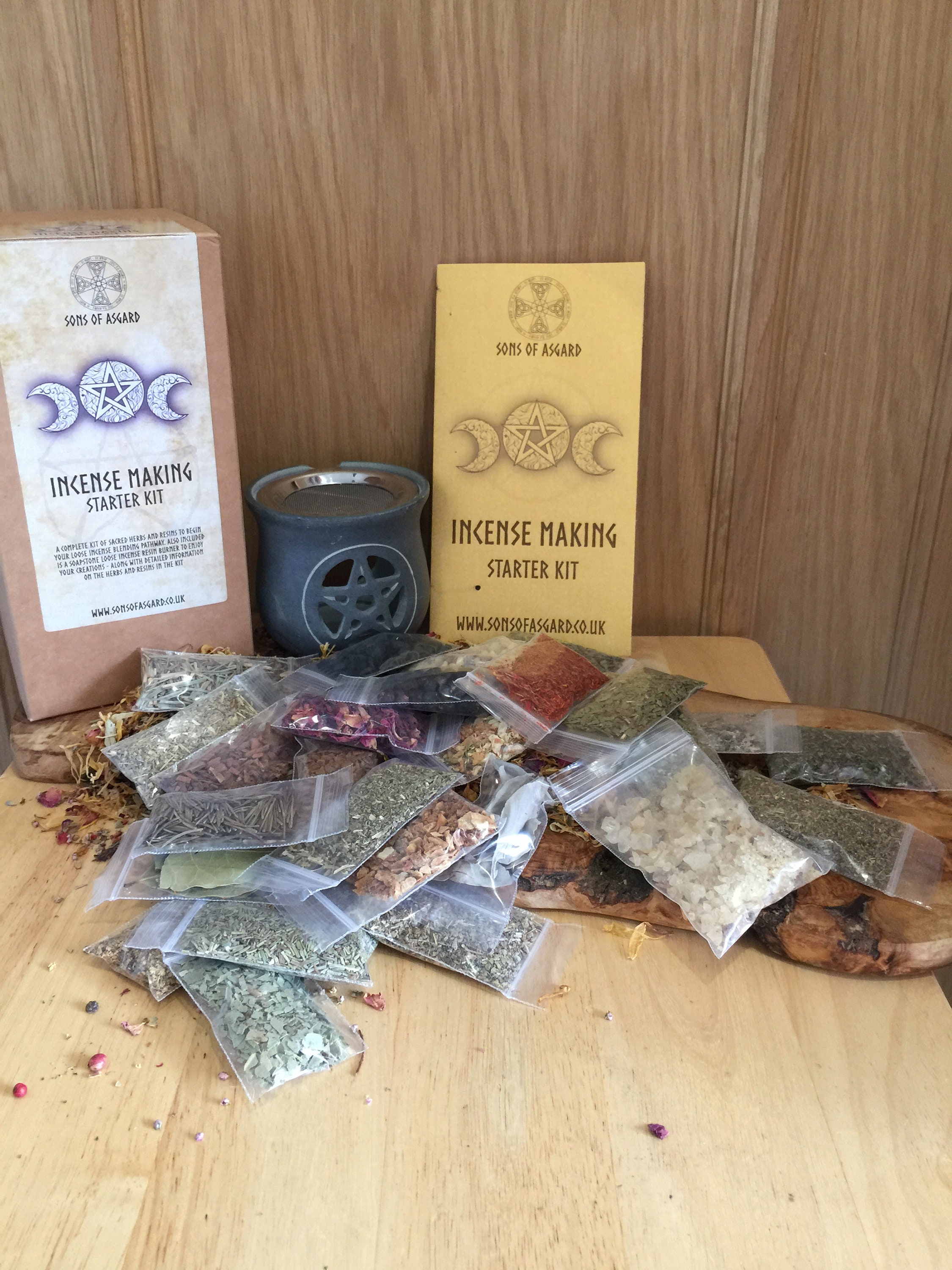 Incense Making Starter Kit Etsy UK