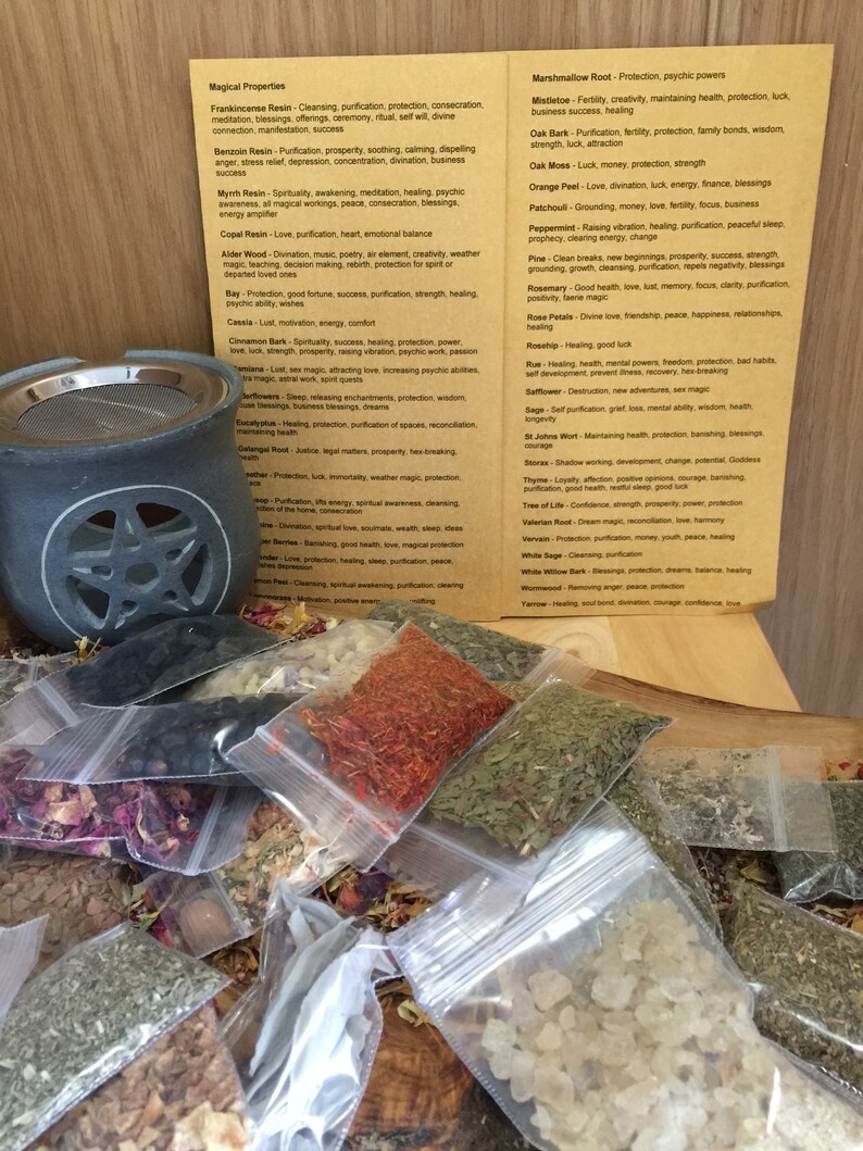 Incense Making Starter Kit Etsy UK