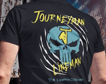 Journeyman Lineman Shirt, Lineman Gift, Linewife, Lineworker, Lineman Shirt, Lineman Hoodie, Lineman Hat